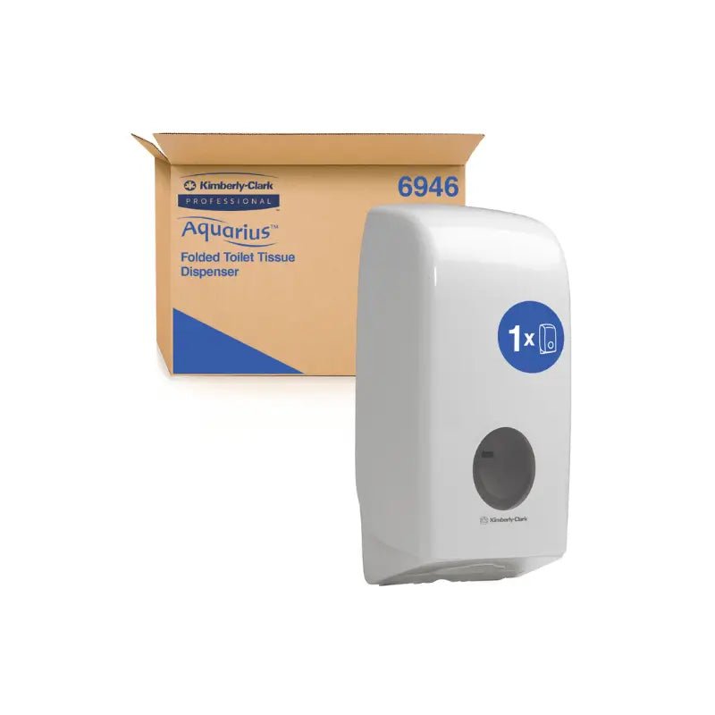 Držač za toalet papir u listićima Bijeli | Kimberly Clark - Aquarius - Greentime