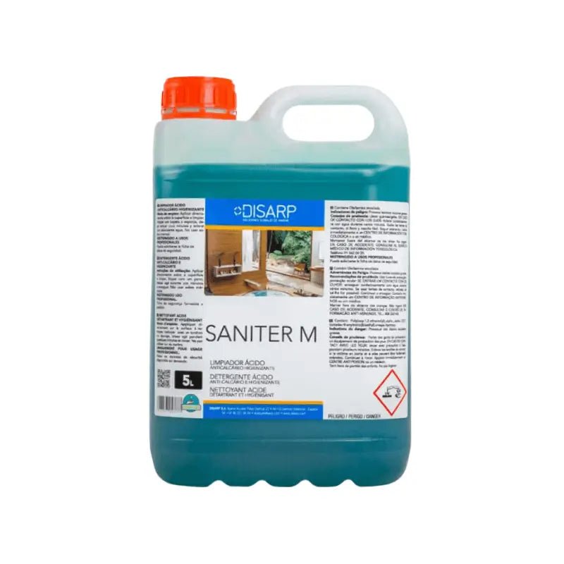 Sredstvo za čišćenje toaleta u gelu sa voćnim parfemom Jabuke - SANITER M 5L - Greentime