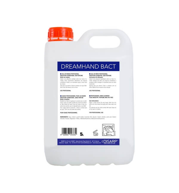 Sredstvo za pranje i dezinfekciju ruku - DREAMHAND BACT 5L - Greentime