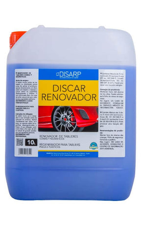 Sredstvo za obnovu gume i plastike - DISCAR RENOVADOR 10L - Greentime