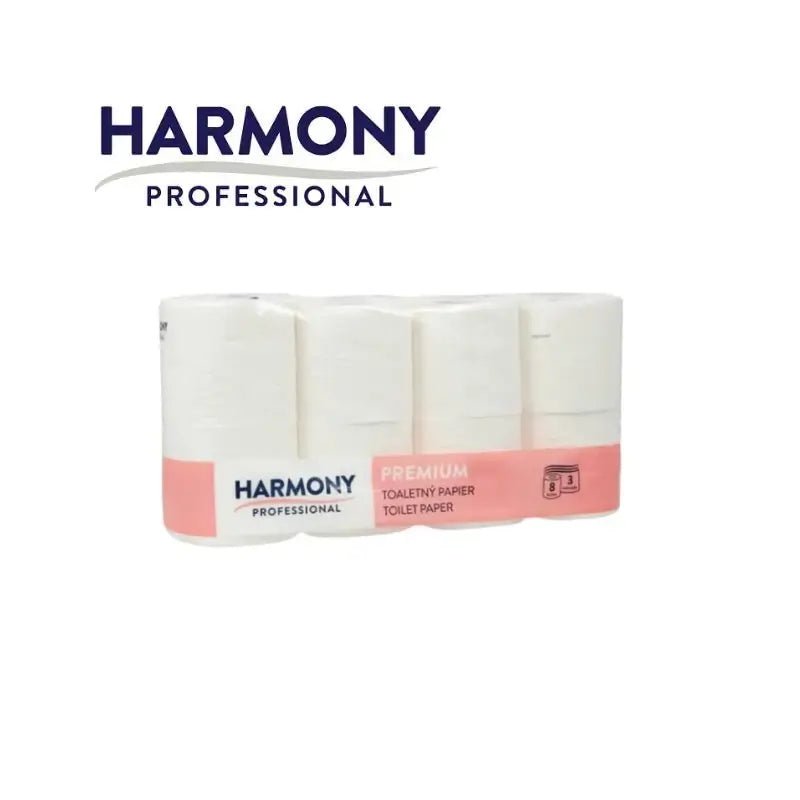 Troslojni toalet papir u roli Harmony Professional 250 listova 8/1