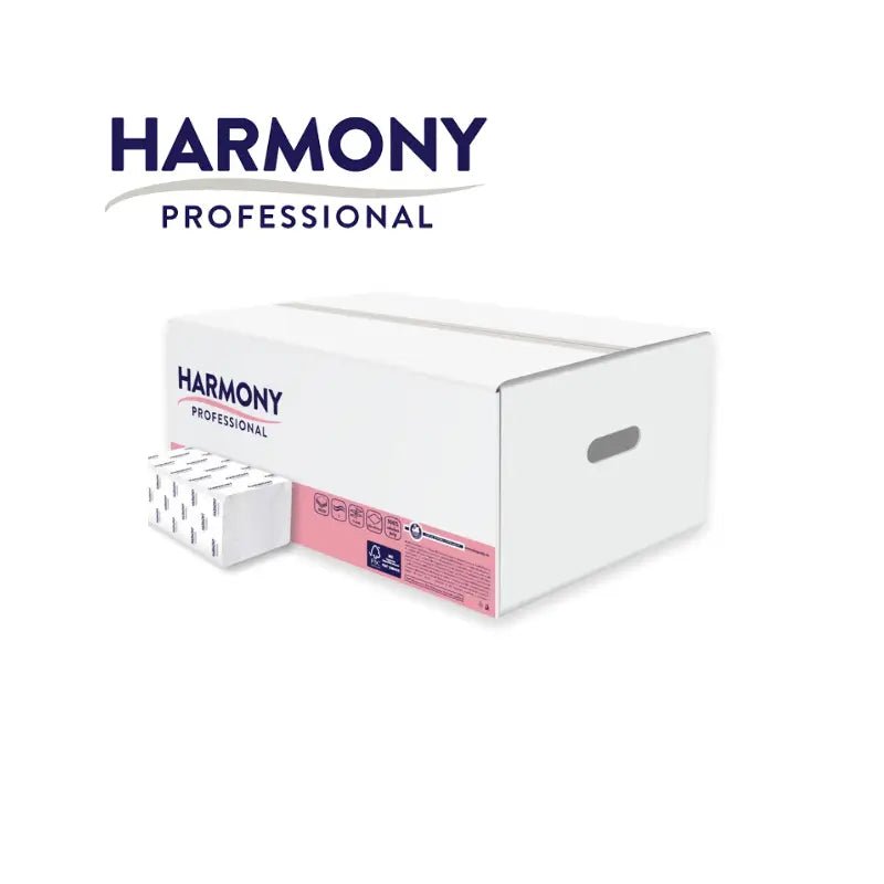 Ubrusi za ruke u listićima Harmony Professional - 20 paketa x 200 listova