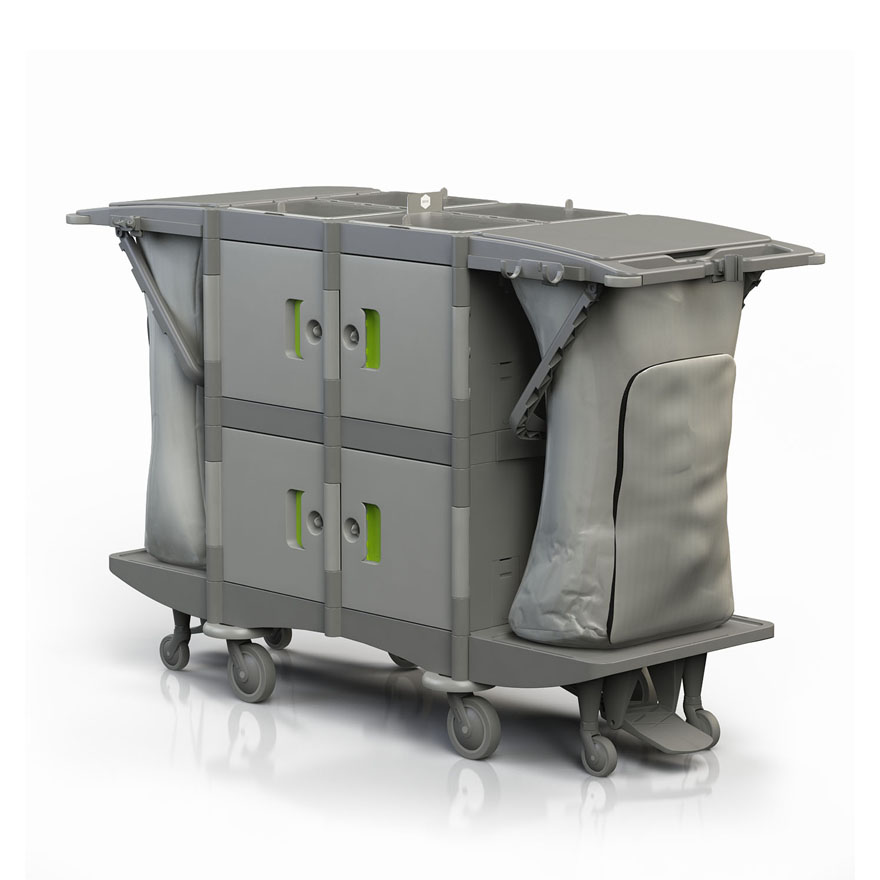 Kolica za čišćenje Brix Collection - modularna linija
