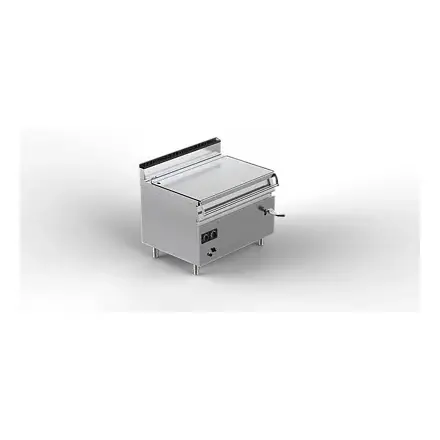 Plinska preklopna tava OFFCAR MILO M9BRG12I - inox kada 120 L (63 dm2), ručno preklapanje