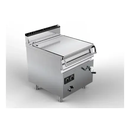 Plinska preklopna tava OFFCAR MILO M9BRG80I - inox kada 80 L (41 dm2), ručno preklapanje