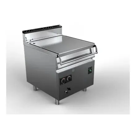 Plinska preklopna tava OFFCAR MILO M9BRG80IM - inox kada 80 L (41 dm2), motorno preklapanje